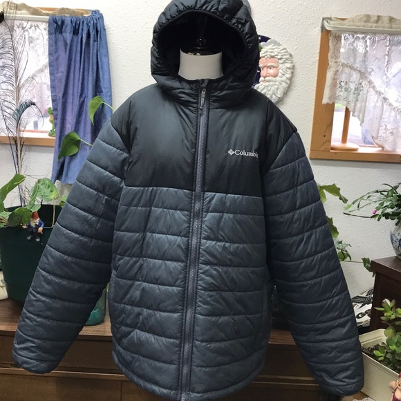 Columbia Jackets & Coats New Black And Gray Puffer Jacket Extra